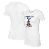 Tampa Bay Rays Tiny Turnip Women's Teddy Boy T-Shirt - MLB T-shirts