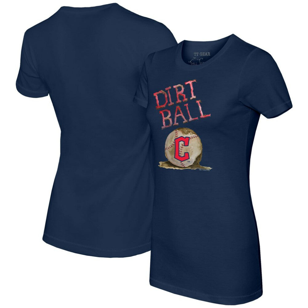 Cleveland Guardians Tiny Turnip Women's Dirt Ball T-Shirt - MLB T-shirts