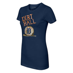 Detroit Tigers Tiny Turnip Women's Dirt Ball T-Shirt - MLB T-shirts