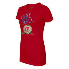 Philadelphia Phillies Tiny Turnip Women's Dirt Ball T-Shirt - MLB T-shirts