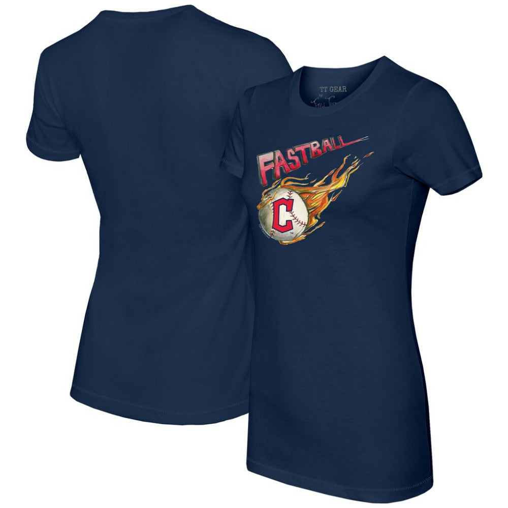 Cleveland Guardians Tiny Turnip Women's Fastball T-Shirt - MLB T-shirts