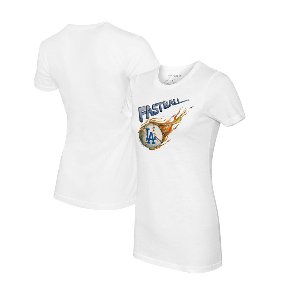 Los Angeles Dodgers Tiny Turnip Women's Fastball T-Shirt - MLB T-shirts