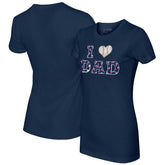 Minnesota Twins Tiny Turnip Women's I Love Dad T-Shirt - MLB T-shirts