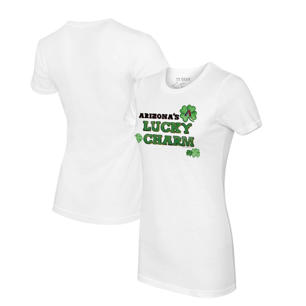 Arizona Diamondbacks Tiny Turnip Women's Lucky Charm T-Shirt - MLB T-shirts