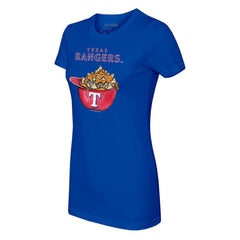 Texas Rangers Tiny Turnip Women's Nacho Helmet T-Shirt - MLB T-shirts
