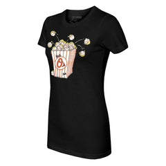 Baltimore Orioles Tiny Turnip Women's Popcorn T-Shirt - MLB T-shirts
