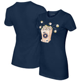 Houston Astros Tiny Turnip Women's Popcorn T-Shirt - MLB T-shirts