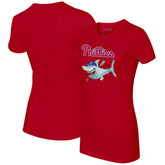Philadelphia Phillies Tiny Turnip Women's Shark T-Shirt - MLB T-shirts
