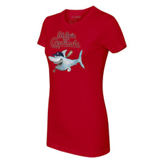 St. Louis Cardinals Tiny Turnip Women's Shark T-Shirt - MLB T-shirts