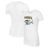 San Diego Padres Tiny Turnip Women's Shark Logo T-Shirt - MLB T-shirts