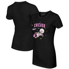 Chicago Cubs Tiny Turnip Women's Space Unicorn T-Shirt - MLB T-shirts