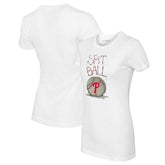 Philadelphia Phillies Tiny Turnip Women's Spit Ball T-Shirt - MLB T-shirts