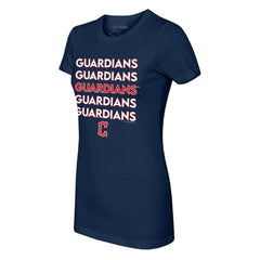 Cleveland Guardians Tiny Turnip Women's Stacked T-Shirt - MLB T-shirts