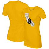 San Diego Padres Tiny Turnip Women's State Outline T-Shirt - MLB T-shirts