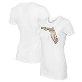 Tampa Bay Rays Tiny Turnip Women's State Outline T-Shirt - MLB T-shirts