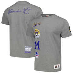 Milwaukee Brewers Mitchell & Ness Cooperstown Collection City Collection T-Shirt - MLB T-shirts