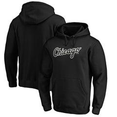 Chicago White Sox Official Wordmark Fitted Pullover Hoodie - MLB Hoodies