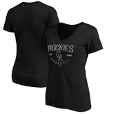 Colorado Rockies Women's Core Live For It V-Neck T-Shirt - MLB T-shirts