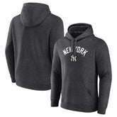New York Yankees Team Lock Up Wordmark Pullover Hoodie - MLB Hoodies