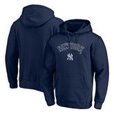 New York Yankees Team Lock Up Wordmark Pullover Hoodie - MLB Hoodies