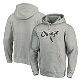 Chicago White Sox Team Lock Up Wordmark Pullover Hoodie - MLB Hoodies