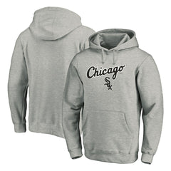 Chicago White Sox Team Lock Up Wordmark Pullover Hoodie - MLB Hoodies