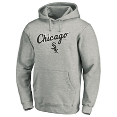 Chicago White Sox Team Lock Up Wordmark Pullover Hoodie - MLB Hoodies