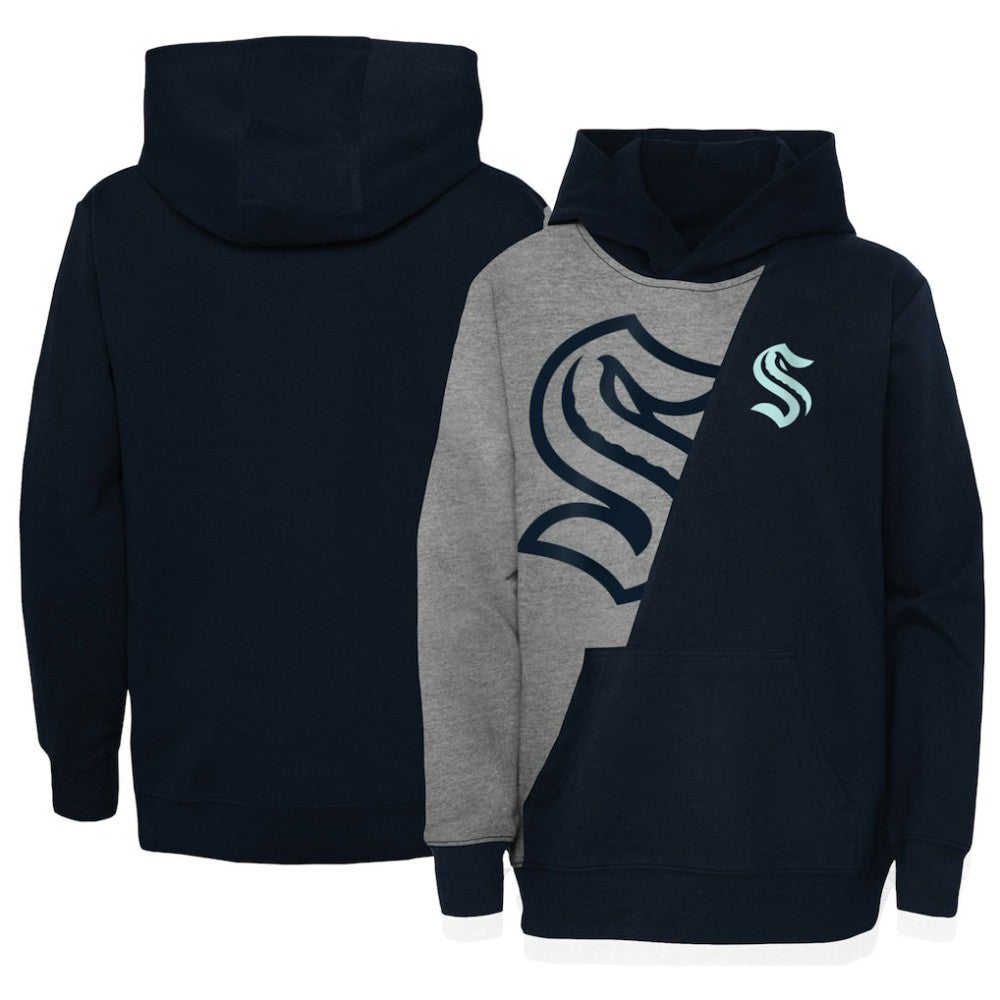 Seattle Kraken Youth Unrivaled Pullover Hoodie - NHL Hoodies