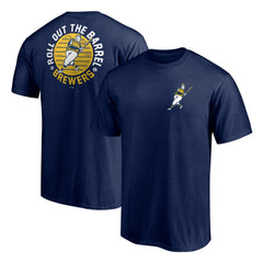 Milwaukee Brewers Roll Out the Barrel T-Shirt - MLB T-shirts