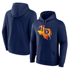 Houston Astros Paint the Black Pullover Hoodie - MLB Hoodies