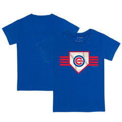 Chicago Cubs Tiny Turnip Youth Base Stripe T-Shirt - MLB T-shirts