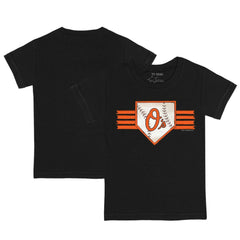 Baltimore Orioles Tiny Turnip Youth Base Stripe T-Shirt - MLB T-shirts