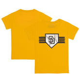 San Diego Padres Tiny Turnip Youth Base Stripe T-Shirt - MLB T-shirts
