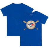 Toronto Blue Jays Tiny Turnip Youth Baseball Cross Bats T-Shirt - MLB T-shirts