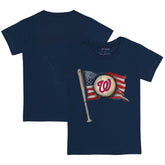Washington Nationals Tiny Turnip Youth Baseball Flag T-Shirt - MLB T-shirts
