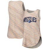 White Memphis Grizzlies Concepts Sport Women's Sunray Tank Top | NBA