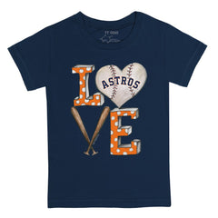 Houston Astros Tiny Turnip Youth Baseball Love T-Shirt - MLB T-shirts