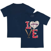 Cleveland Guardians Tiny Turnip Youth Baseball Love T-Shirt - MLB T-shirts