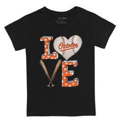 Baltimore Orioles Tiny Turnip Youth Baseball Love T-Shirt - MLB T-shirts