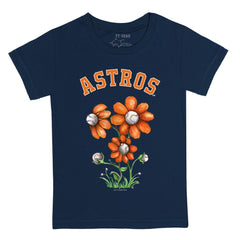 Houston Astros Tiny Turnip Youth Blooming Baseballs T-Shirt - MLB T-shirts