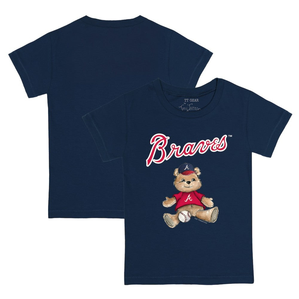 Atlanta Braves Tiny Turnip Youth Teddy Boy T-Shirt - MLB T-shirts