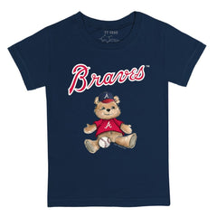 Atlanta Braves Tiny Turnip Youth Teddy Boy T-Shirt - MLB T-shirts
