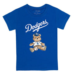 Los Angeles Dodgers Tiny Turnip Youth Teddy Boy T-Shirt - MLB T-shirts
