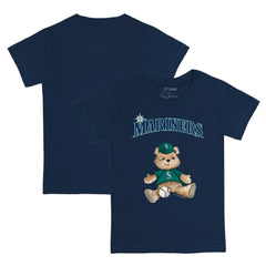 Seattle Mariners Tiny Turnip Youth Teddy Boy T-Shirt - MLB T-shirts