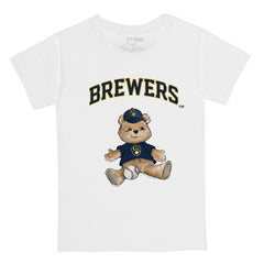 Milwaukee Brewers Tiny Turnip Youth Teddy Boy T-Shirt - MLB T-shirts