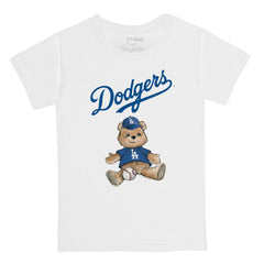 Los Angeles Dodgers Tiny Turnip Youth Teddy Boy T-Shirt - MLB T-shirts