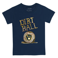 Milwaukee Brewers Tiny Turnip Youth Dirt Ball T-Shirt - MLB T-shirts
