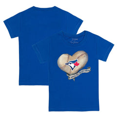 Toronto Blue Jays Tiny Turnip Youth Heart Banner T-Shirt - MLB T-shirts