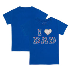 Chicago Cubs Tiny Turnip Youth I Love Dad T-Shirt - MLB T-shirts