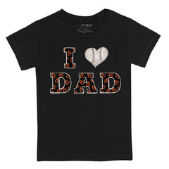 Baltimore Orioles Tiny Turnip Youth I Love Dad T-Shirt - MLB T-shirts